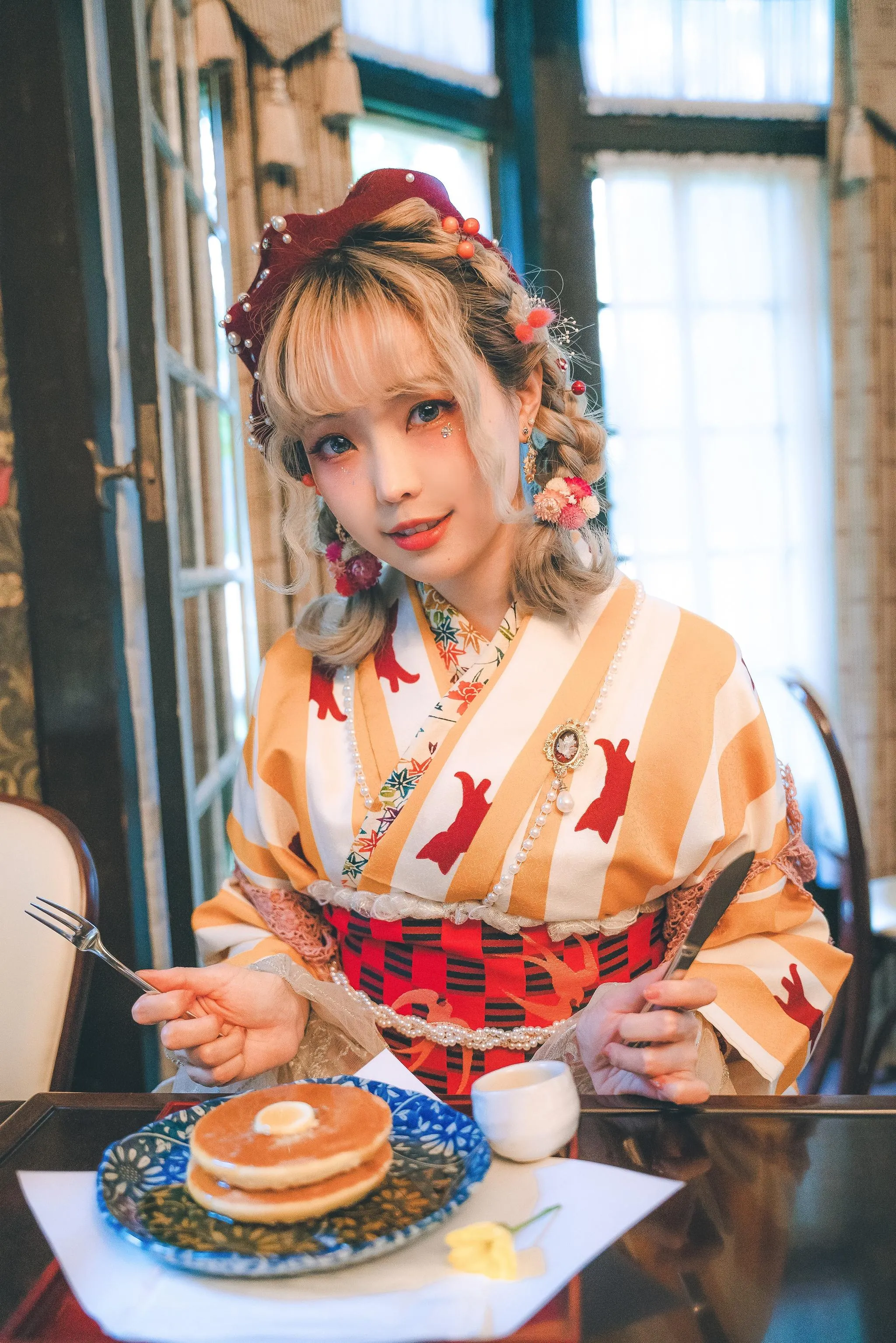 ElyEE子 – NO.90 [2020 Ely Collection] Digital photo set 10套-6 Retro Kimono II [62P]插图4